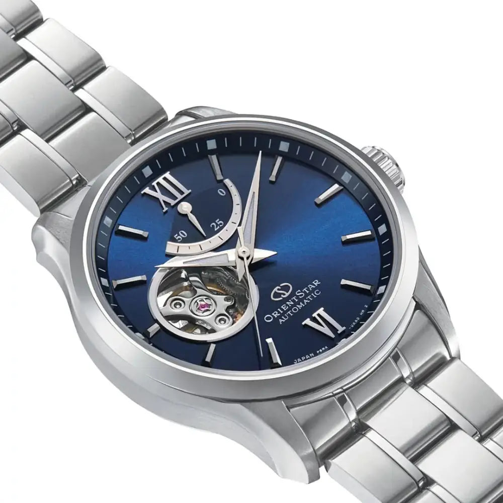 Orient Star RE-AT0001 Contemporary Automatic Blue Dial Stainless Steel Men's Watch