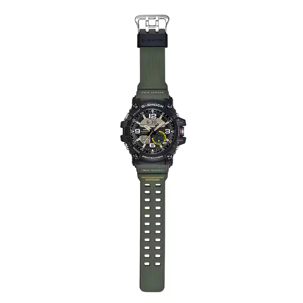 G-Shock Master of G Mudmaster GG-1000-1A3DR Black Dial Resin Men's Watch