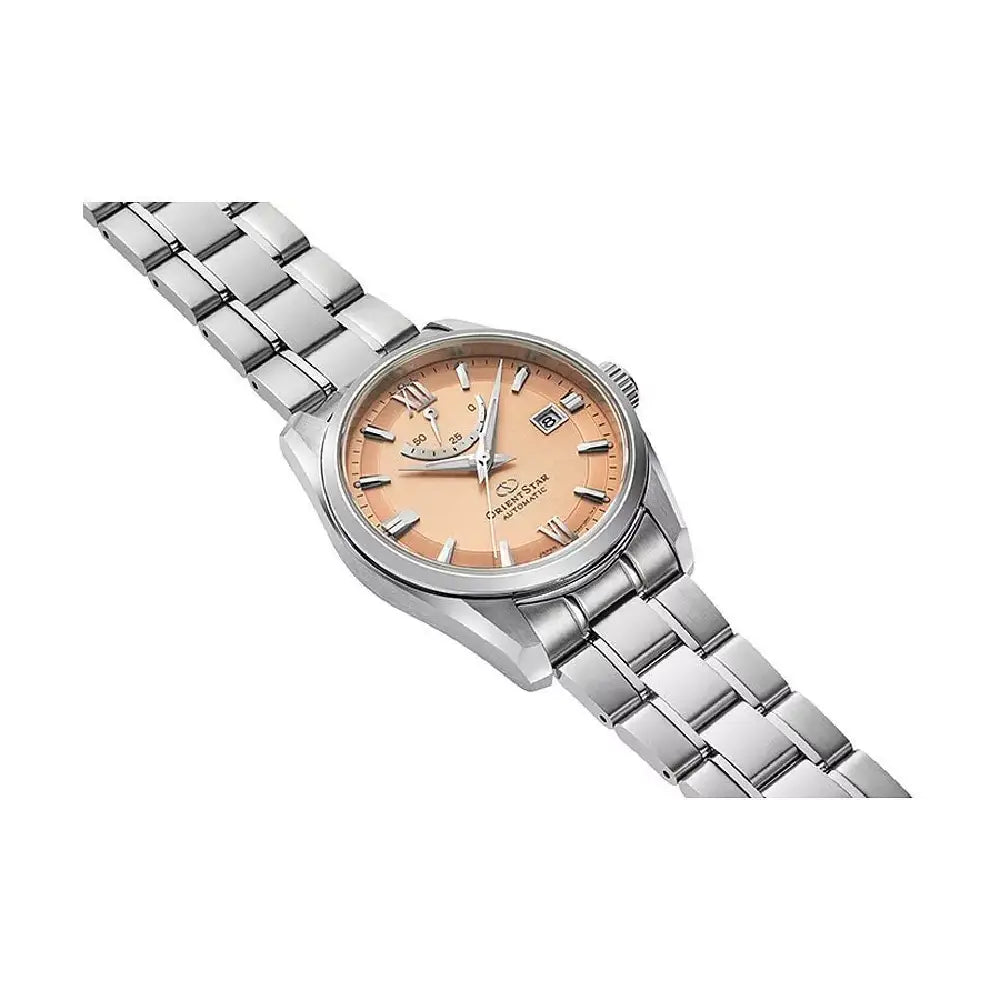 Orient Star RE-AU0108G00B Sports Automatic Diver Power Reserve Date Function Copper Dial Stainless Steel Men's Watch