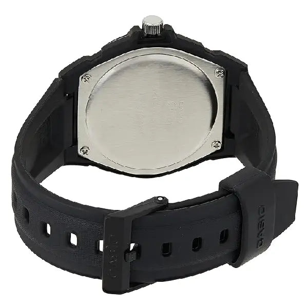 Casio Standard Analog MW-600F-7AVDF Silver Dial 41.5mm Resin Strap Men's Watch