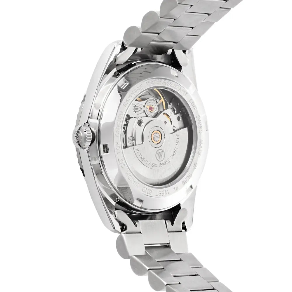 West End Automatic Analog The Classics 6828.10.3377N Turquoise Dial 37mm Stainless Steel Unisex Watch