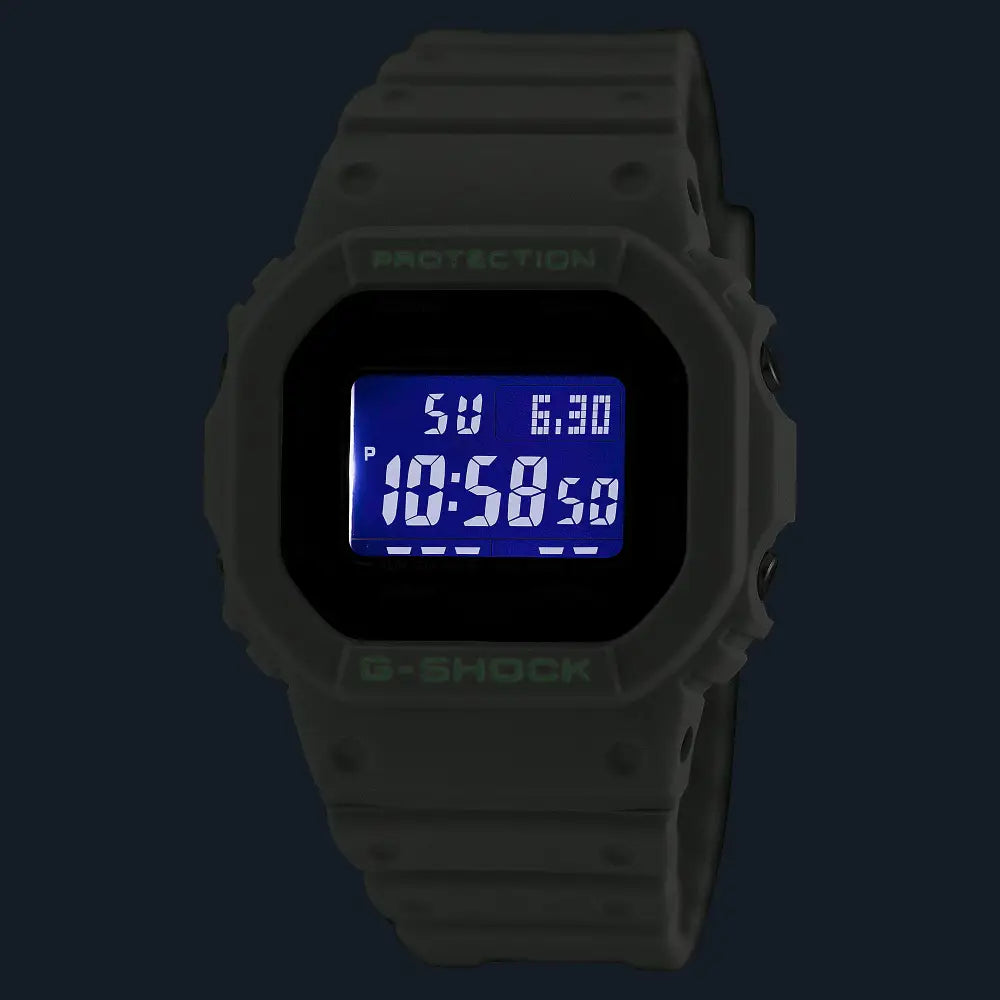 Casio G Shock DW-B5600SF-7D Digital Bluetooth "Super Fusion" Black Dial Resin Strap Men's Watch