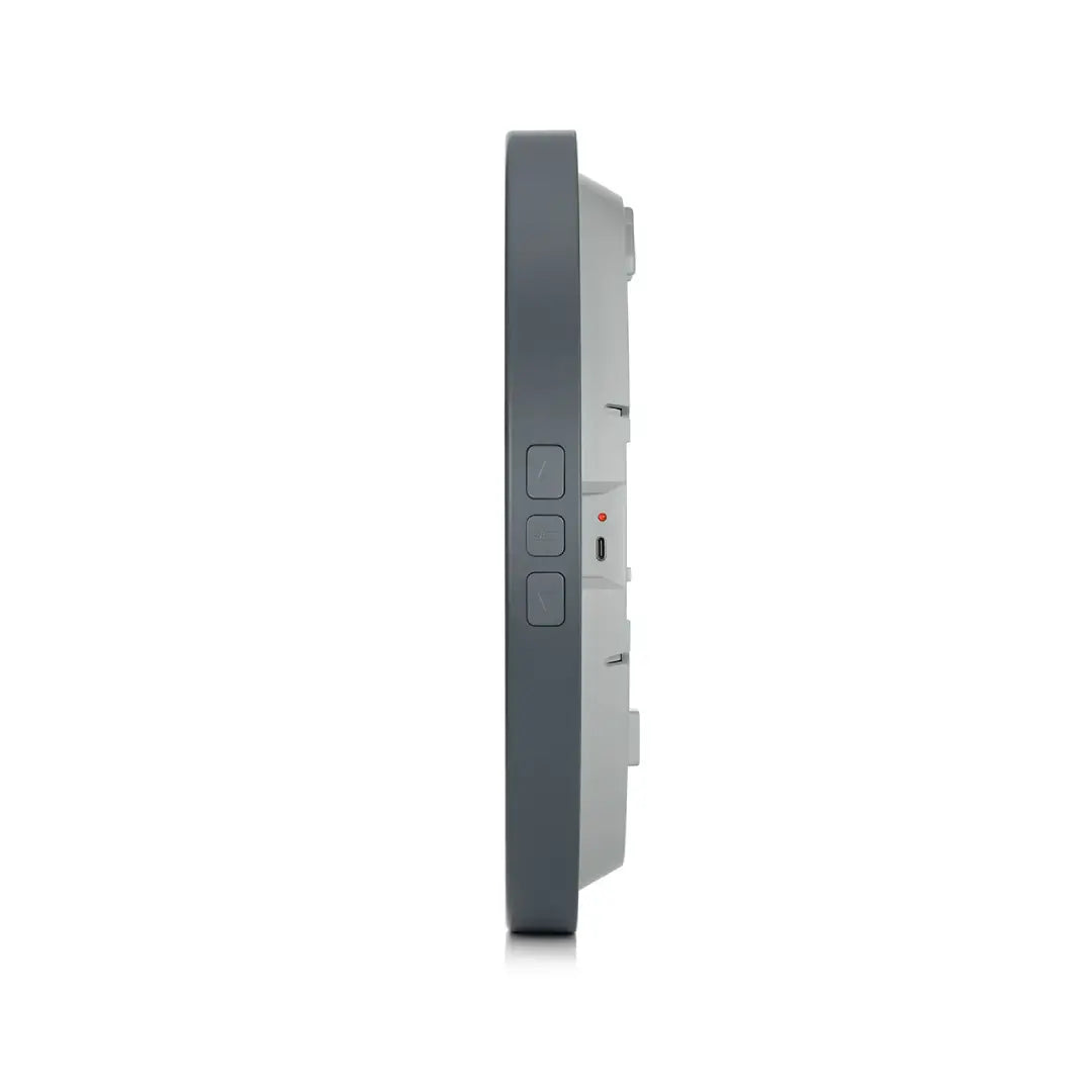 Al Fajr CR-23B Wall Clock Analog & Digital Display Black