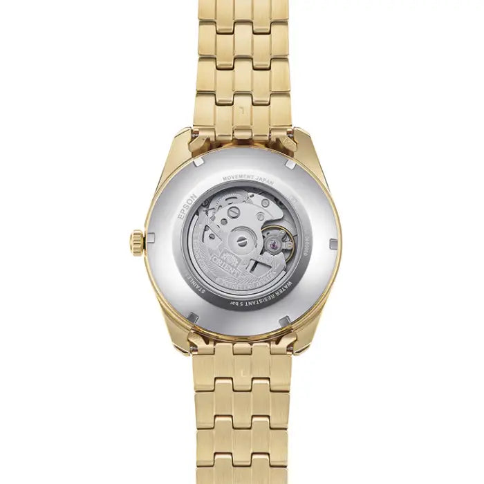 Orient RA-BA0001G Contemporary Multi Year Calendar men's watch with gold dial