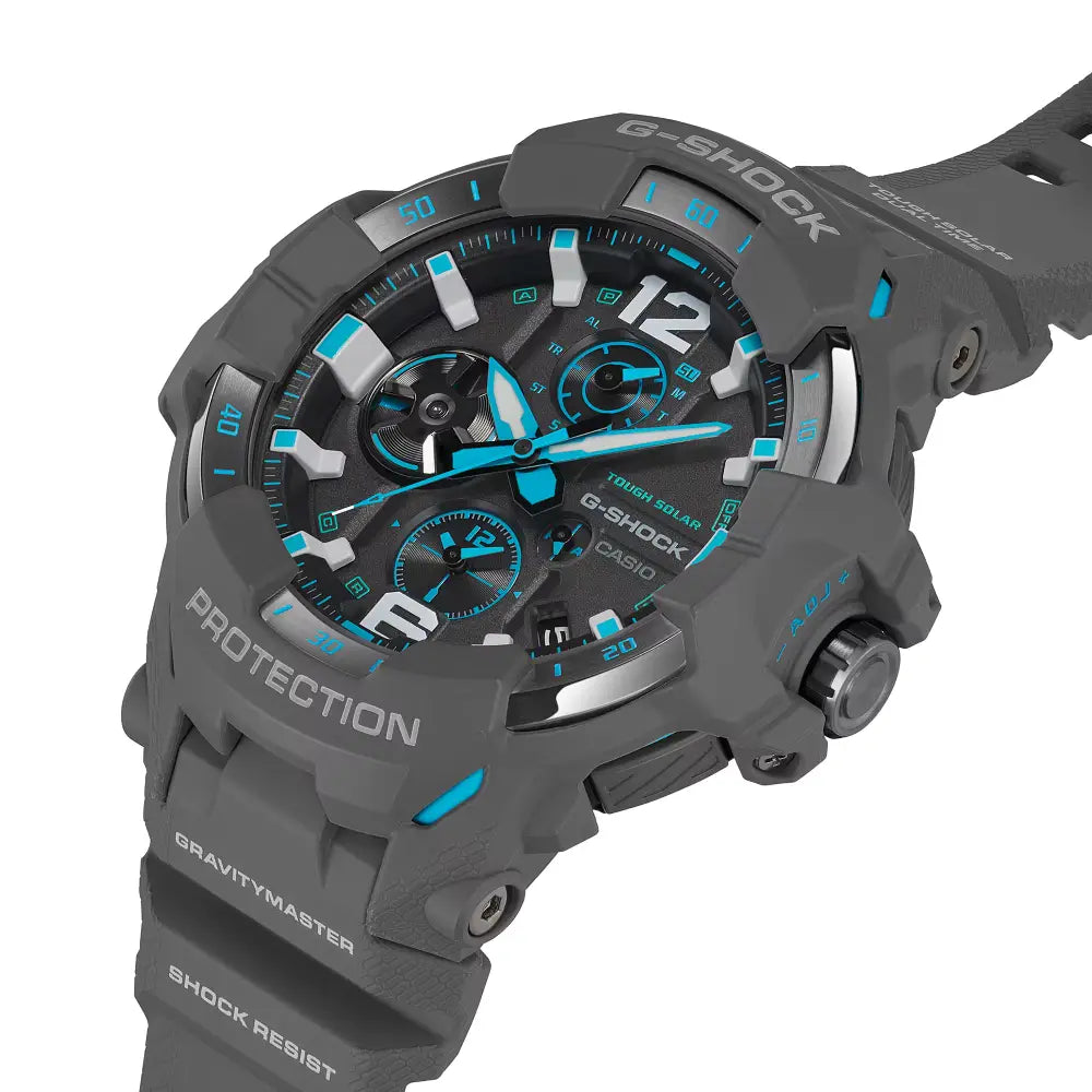 Casio G-Shock GR-B300-8A2 55mm case side angle view