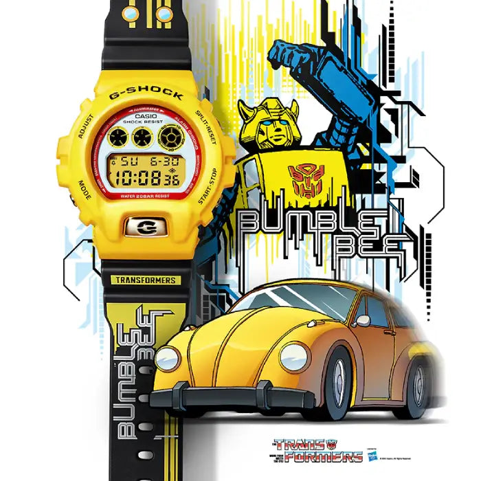 Casio G-Shock DW-6900BUMB22-9 "BumbleBee" Transformers Edition Men's Watch
