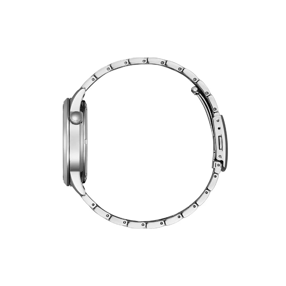 Citizen NH9130-84A Automatic Open Heart Silver Dial 40mm Stainless Steel Men's Watch