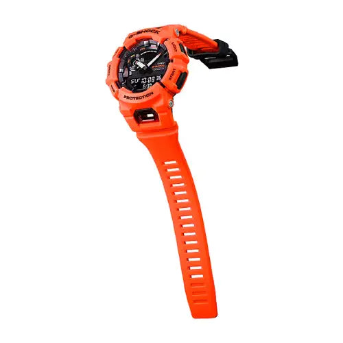 Casio G Shock G-SQUAD Analog-Digital GBA-900-4A Orange Dial Resin Strap Men's Watch