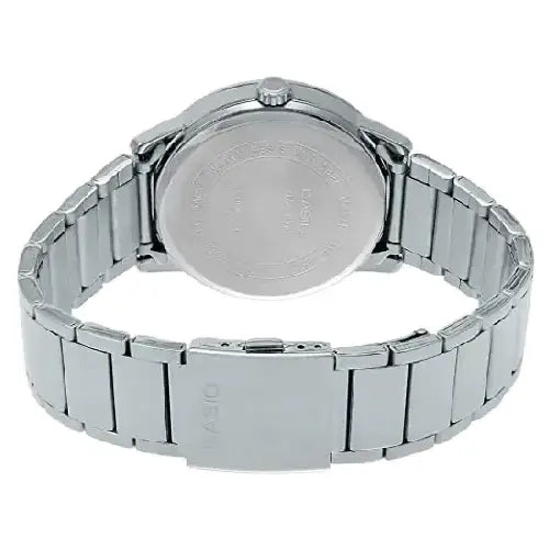 Casio Enticer MTP-E312D-1B1VDF Multi-Function Analog Black Dial Stainless Steel Men's Watch