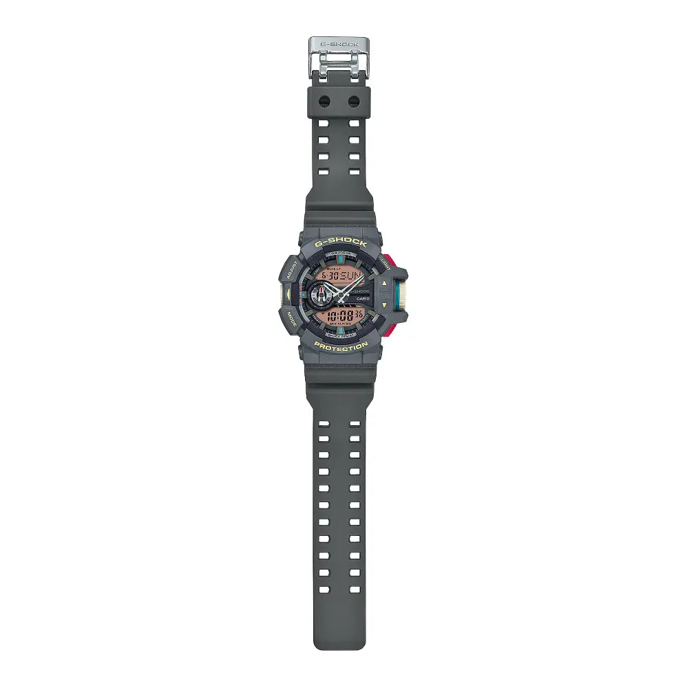Casio G Shock GA-400PC-8A Analog-Digital Grey Dial Resin Strap Men's Watch