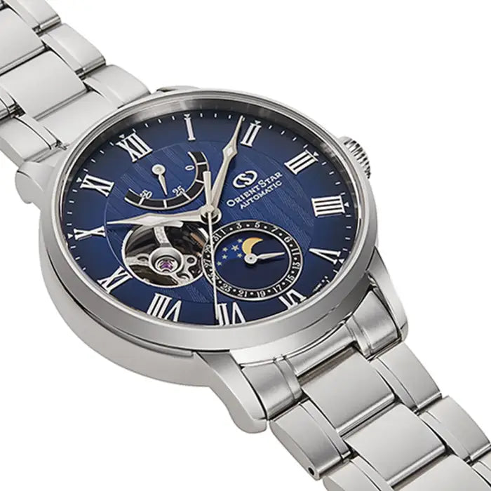 Orient Star Classic M45 F7 Mechanical Moon Phase RE-AY0103L Men's Watch