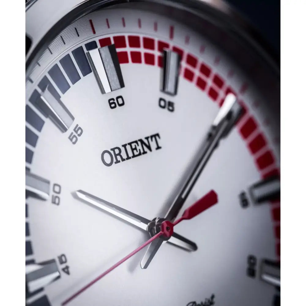 Orient Contemporary Quartz SQC0U004W0 White Dial 43mm Stainless Steel Men's Watch