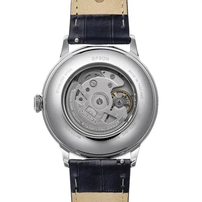 Orient Classic Bambino RA AC0038S men's watch with back dial