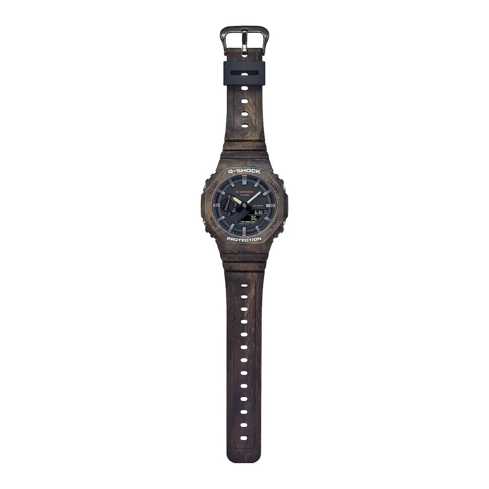 Casio G Shock GA-2100FR-5A Limited Edition Analog-Digital Gray Dial Resin Strap Men's Watch