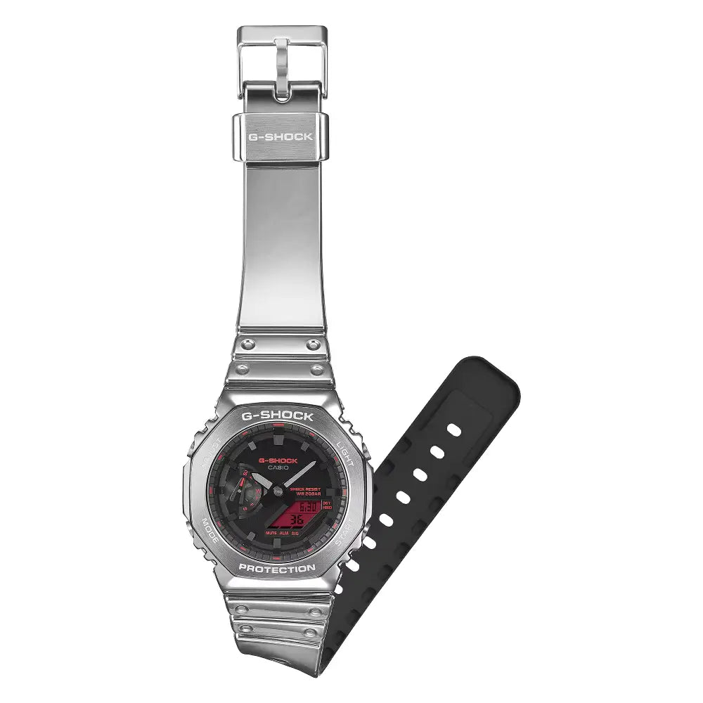 Casio G-Shock GM-2100YRA-8A Fine Metallic black dial 44mm men's watch