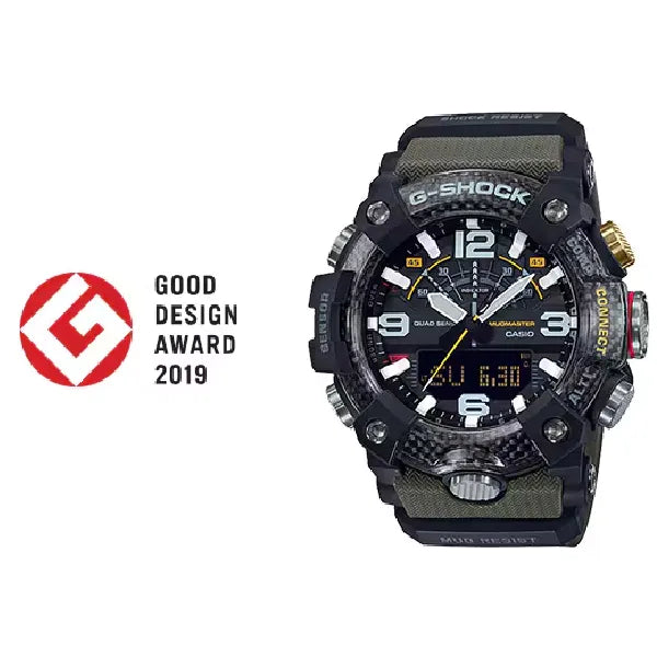 G-Shock Master of G Mudmaster GG-B100-1A3DR Black Dial Resin Men's Watch