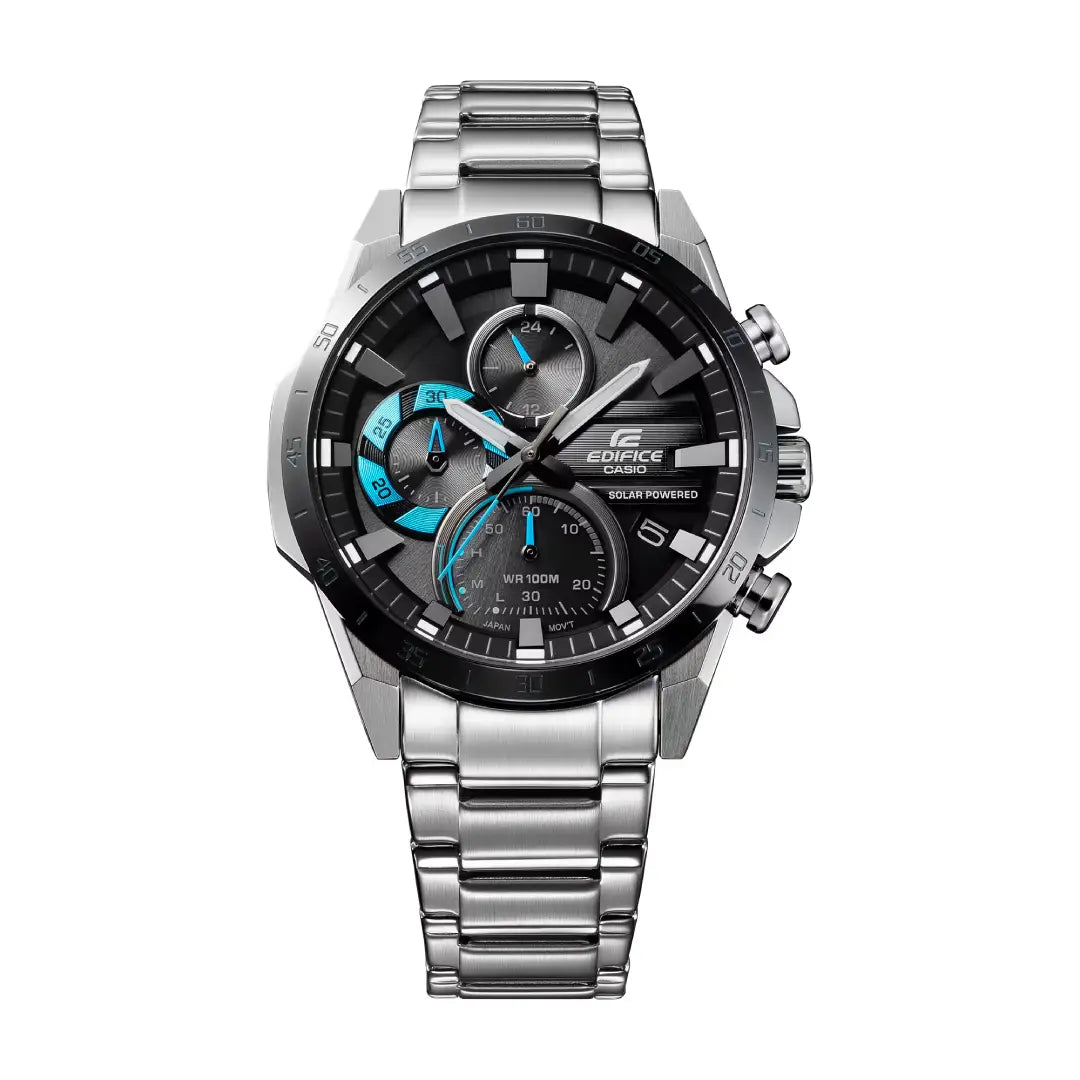 Casio Edifice EQS-940DB-1BVUDF Black Dial Stainless Steel Men's Watch