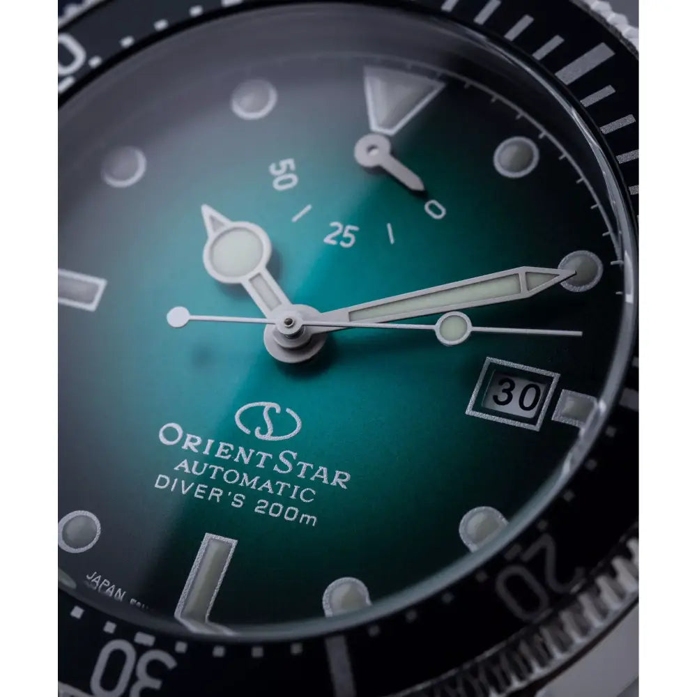 Orient Star Diver 1964 2nd Edition Automatic RE-AU0602E00B Green Dial 41mm Stainless Steel Men's Watch