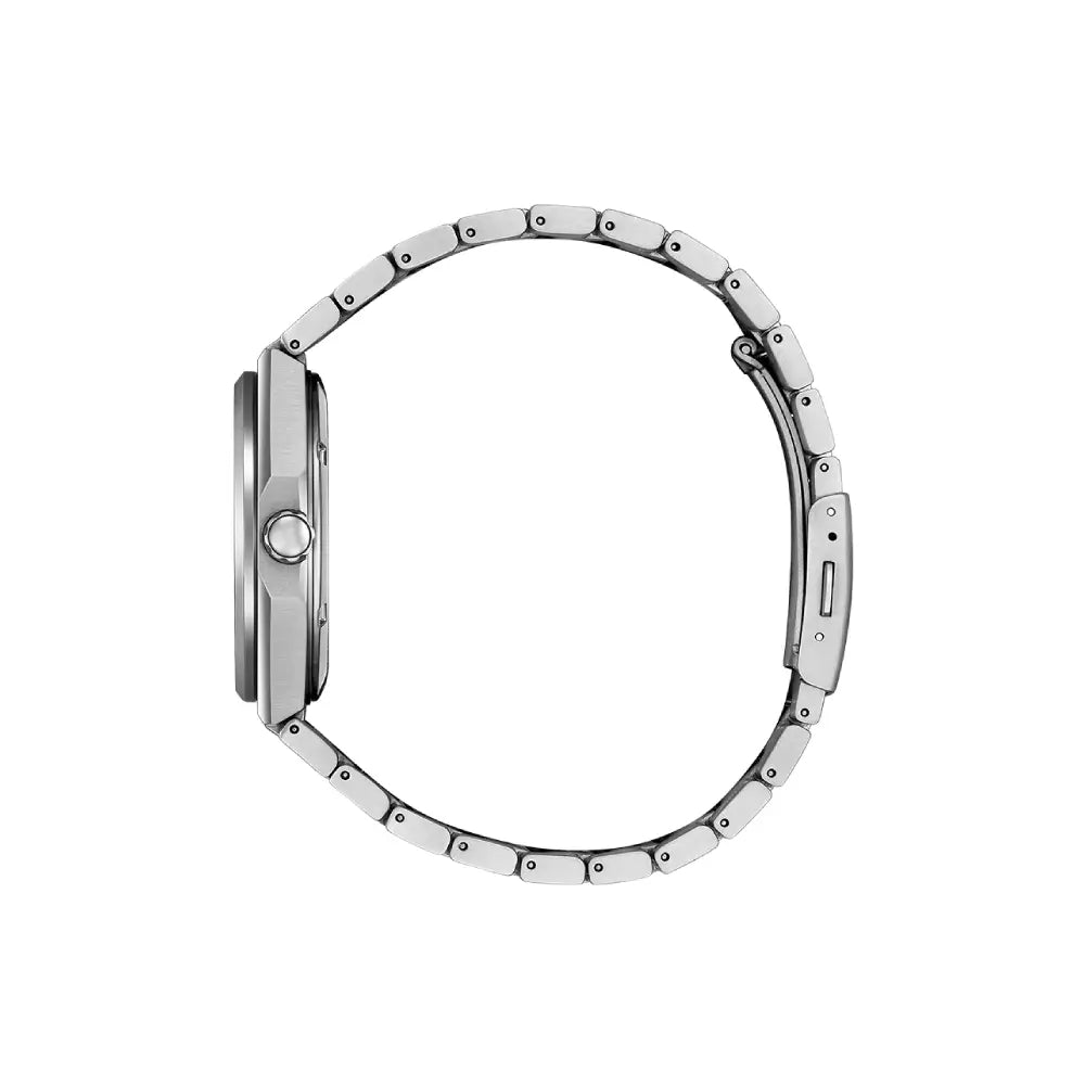 Citizen Zenshin AW0130-85L Eco-Drive Analog Day-Date Blue Dial 39mm Super Titanium Men's Watch