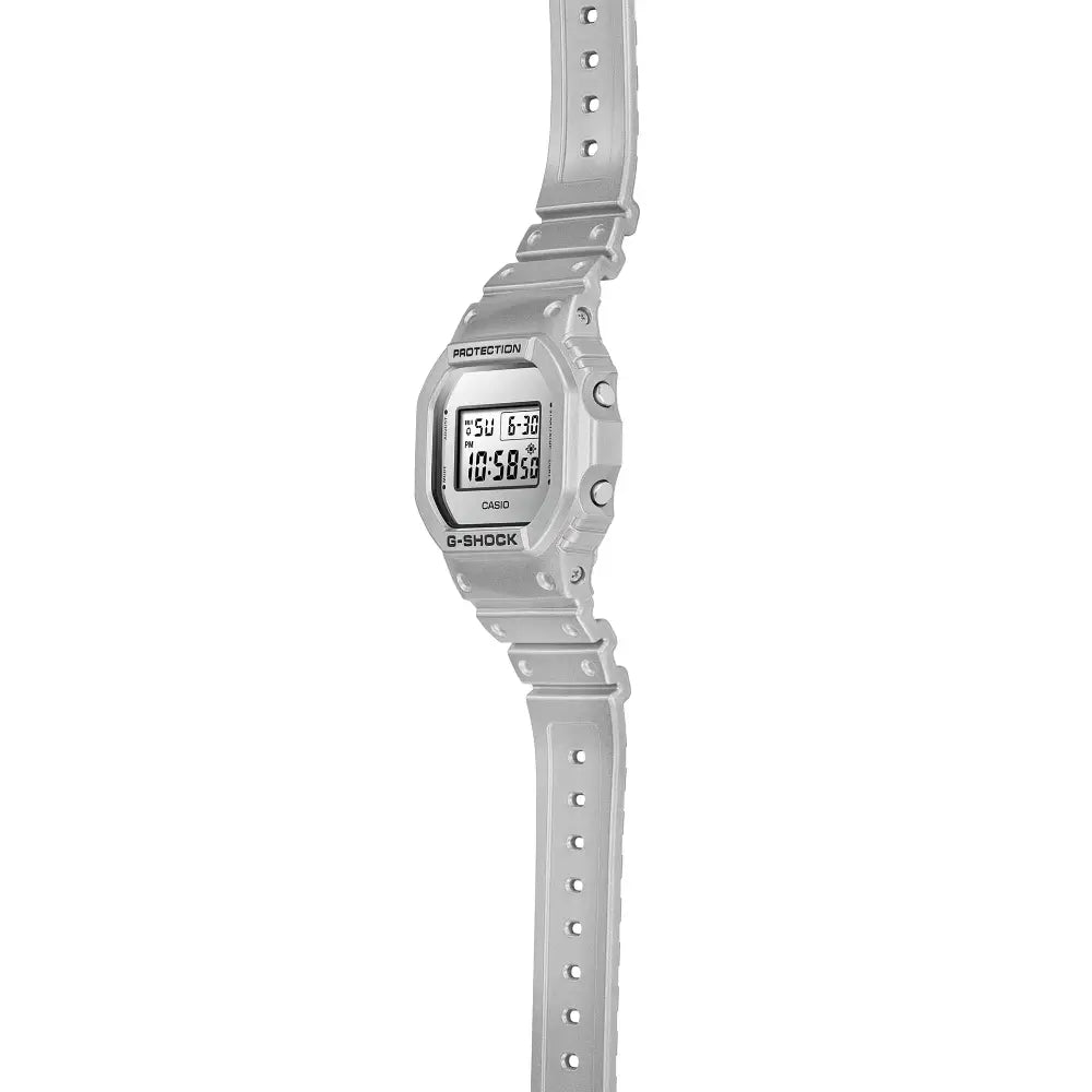 Casio G Shock DW-5600FF-8E Digital Grey Dial Resin Strap Men's Watch