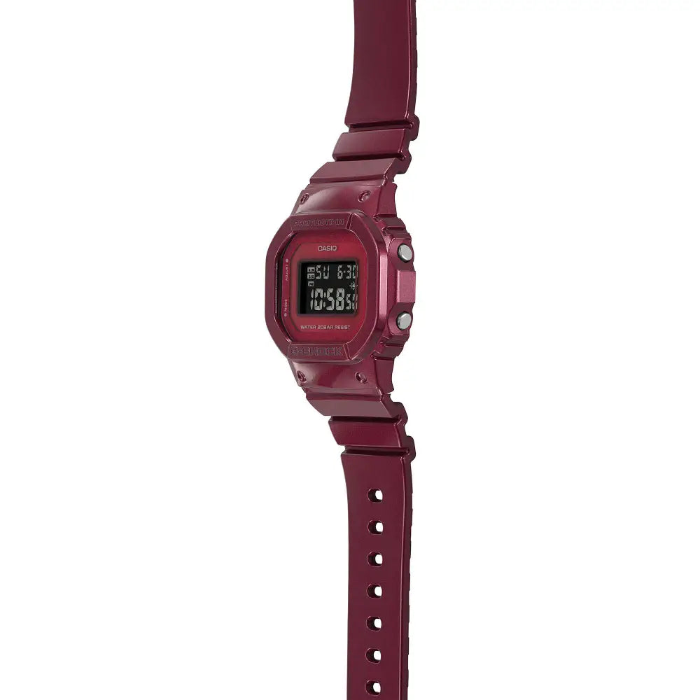 Casio G-Shock GMD-S5600RB-4DR Red & Black "Metallic Accent" Digital Women's Watch