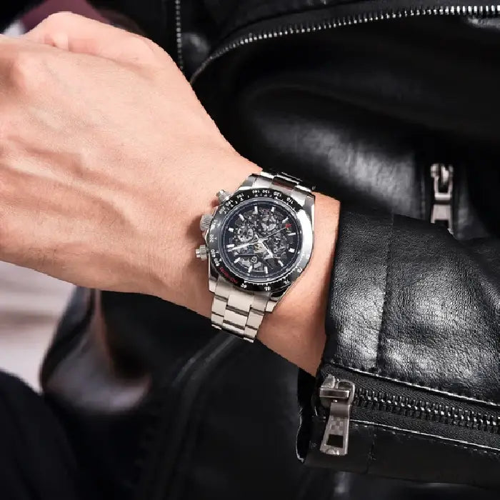 Pagani Design Daytona Skeleton Automatic PD1777 Men's Watch