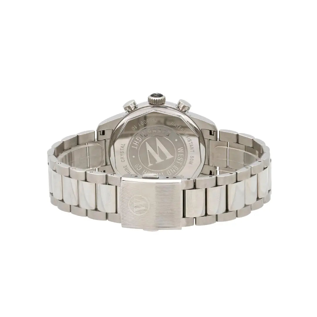 West End Everbright Quartz 8090.10.3307W Black Dial Stainless Steel Unisex Watch