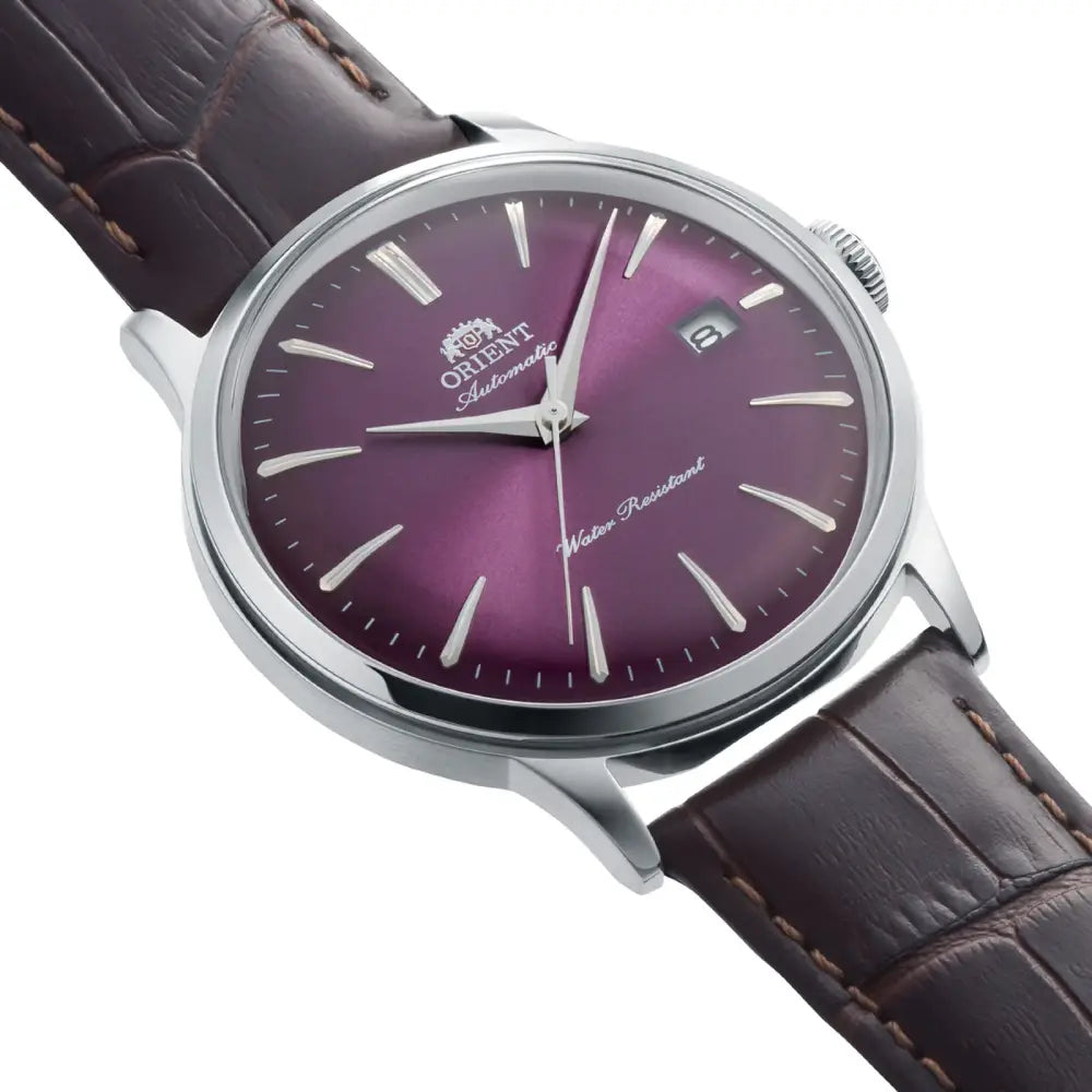 Orient Classic Bambino RA-AC0032V purple dial automatic men’s watch image