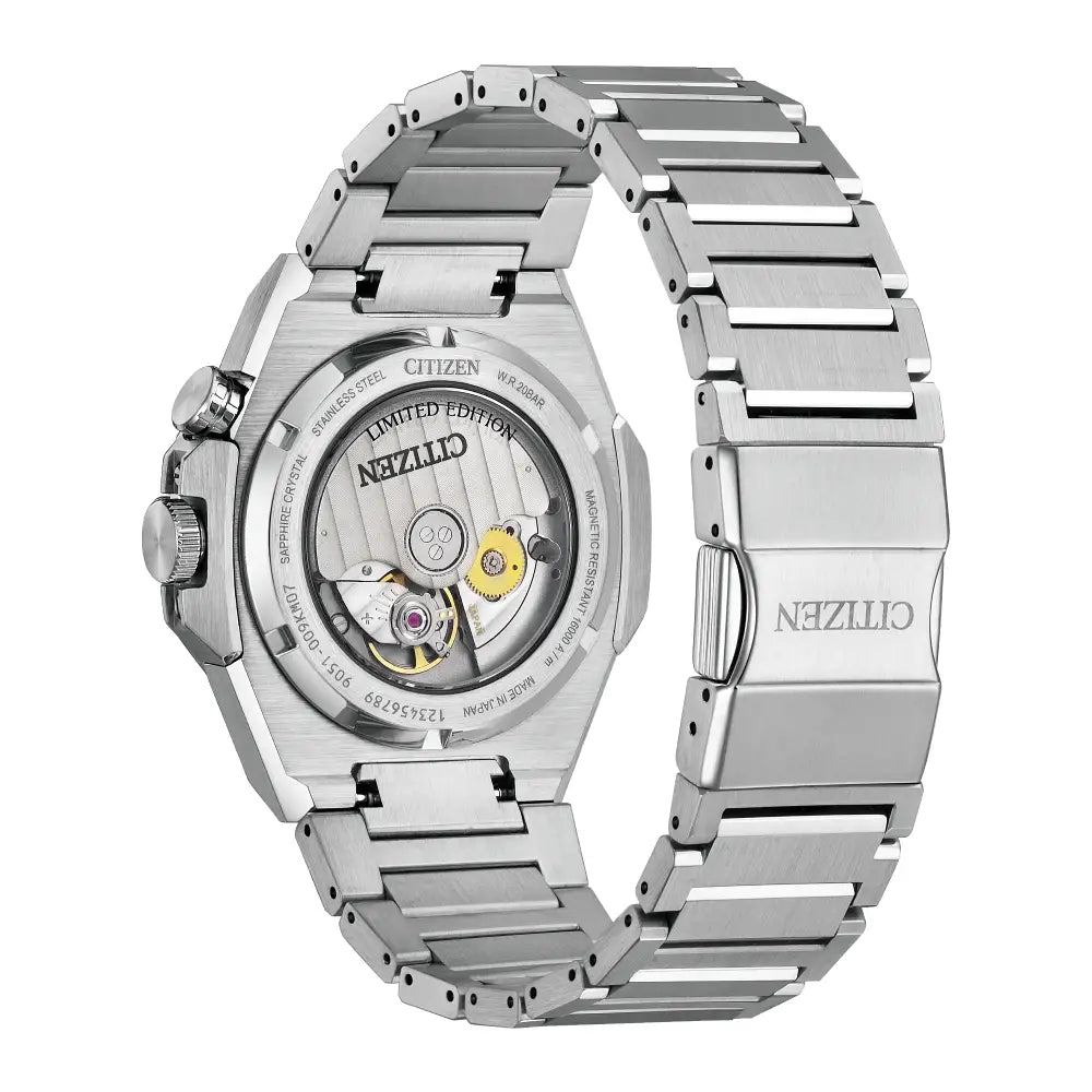 Citizen Series 8 NB6060-58H 890 "City Lights" Automatic Limited Edition (1200 pcs) Silver Dial 42.6mm Stainless Steel Men's Watch