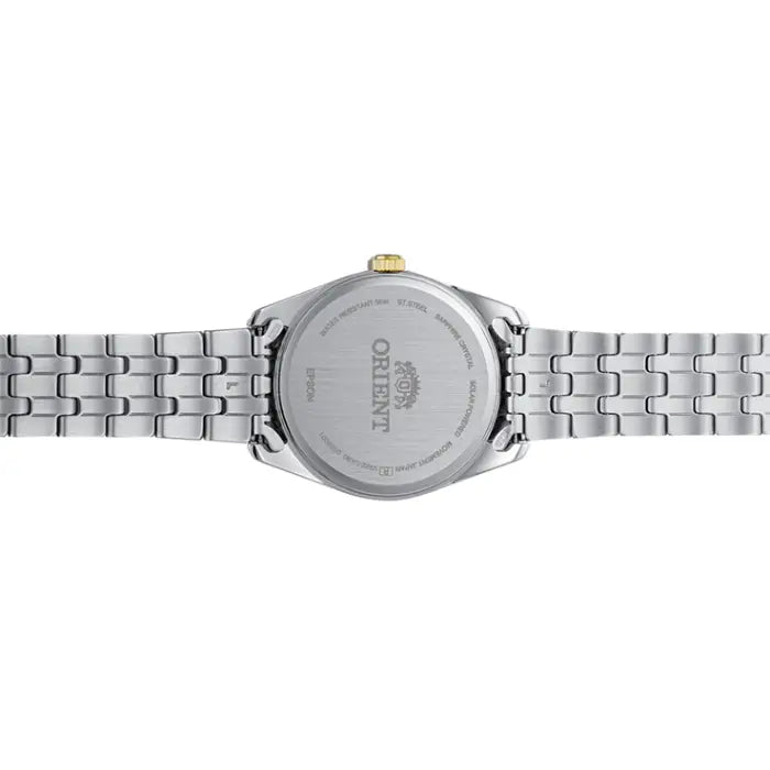 Orient Contemporary RA-WG0601S Solar Quartz White Dial 32.1mm Stainless Steel Women's Watch