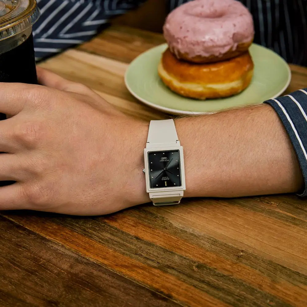 Casio Standard Analog Rectangular MQ-38UC-8ADF Grey Dial 26mm Resin Strap Unisex Watch