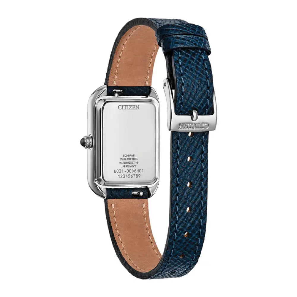 Citizen Eco-Drive L Ambiluna EM1190-06L women's watch navy back dial