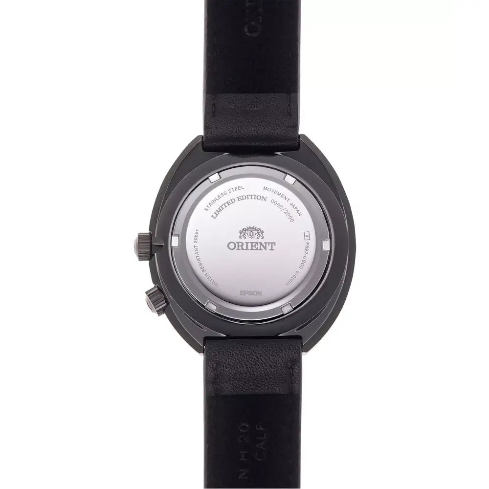 Orient RA-AA0E07B19B Neo-Classic Sports Limited Edition Automatic Black Dial Leather Strap Men's Watch