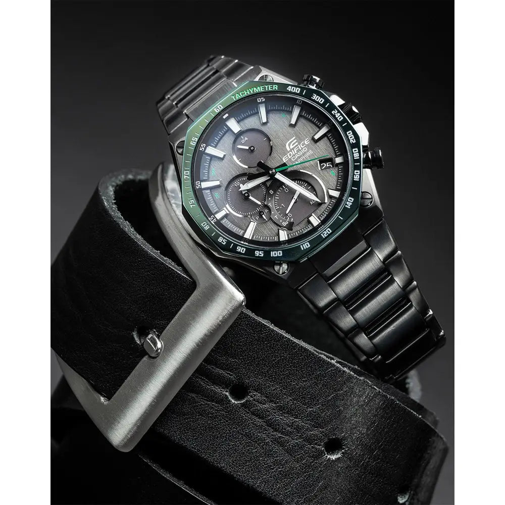 Casio Edifice EQB-1100XDC-1A Green Chronograph Watch – MonaWatch