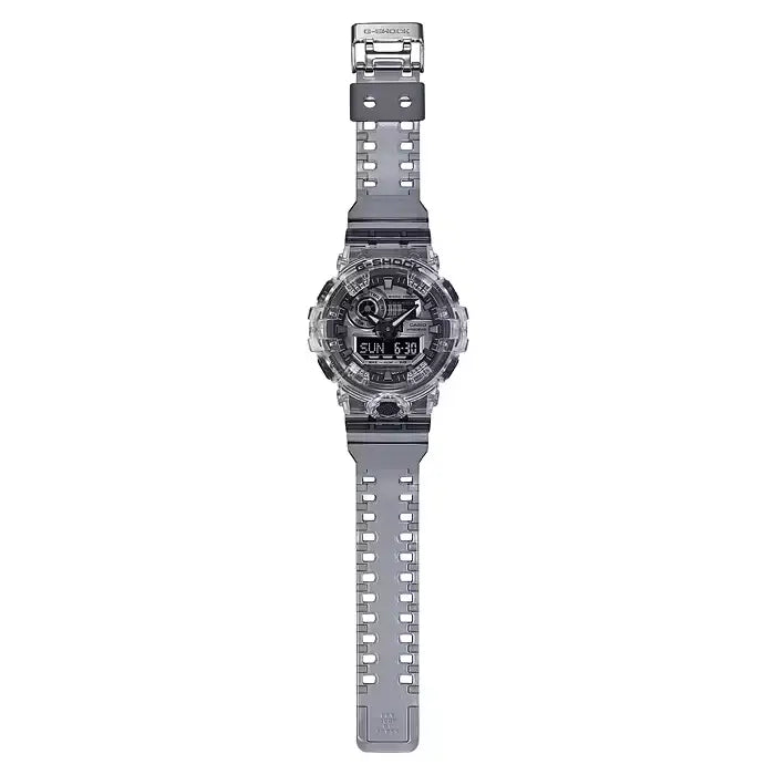 Casio G-Shock GA-700SK-1A transparent analog digital wrist watch