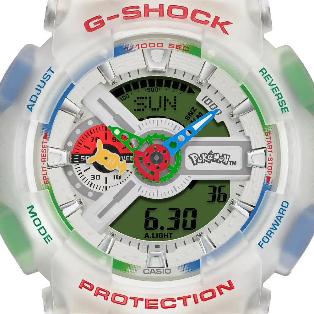 Casio G-Shock "Pokémon Collaboration - Pikachu" GA-110PKM-7A Men's Watch