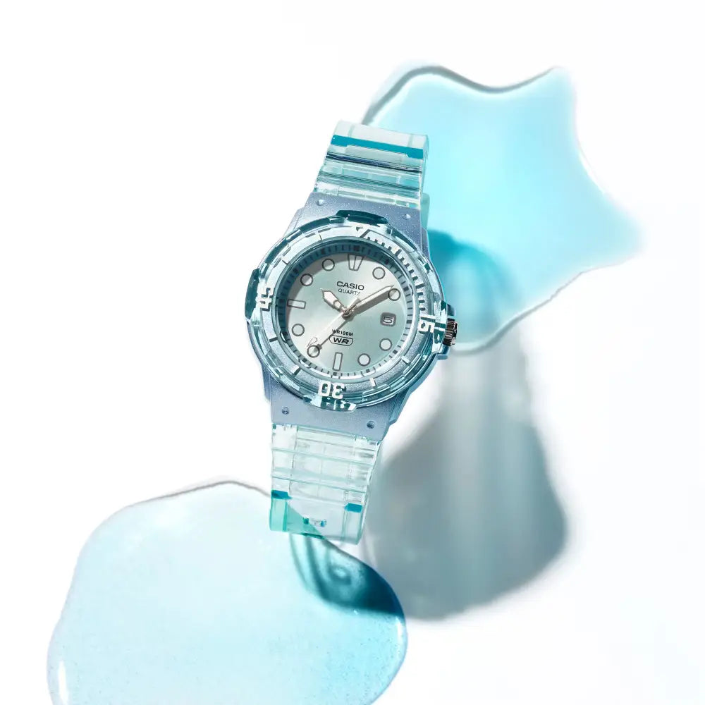 Casio POP Analog LRW-200HS-2EVDF Blue Dial Resin Strap Women's Watch