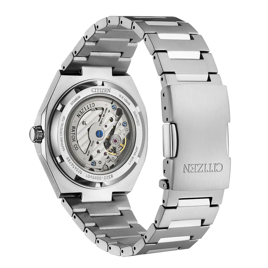 Citizen Zenshin 60 NK5020-58X Automatic Gradient Green Dégradé Dial & Super Titanium™ Men's Watch