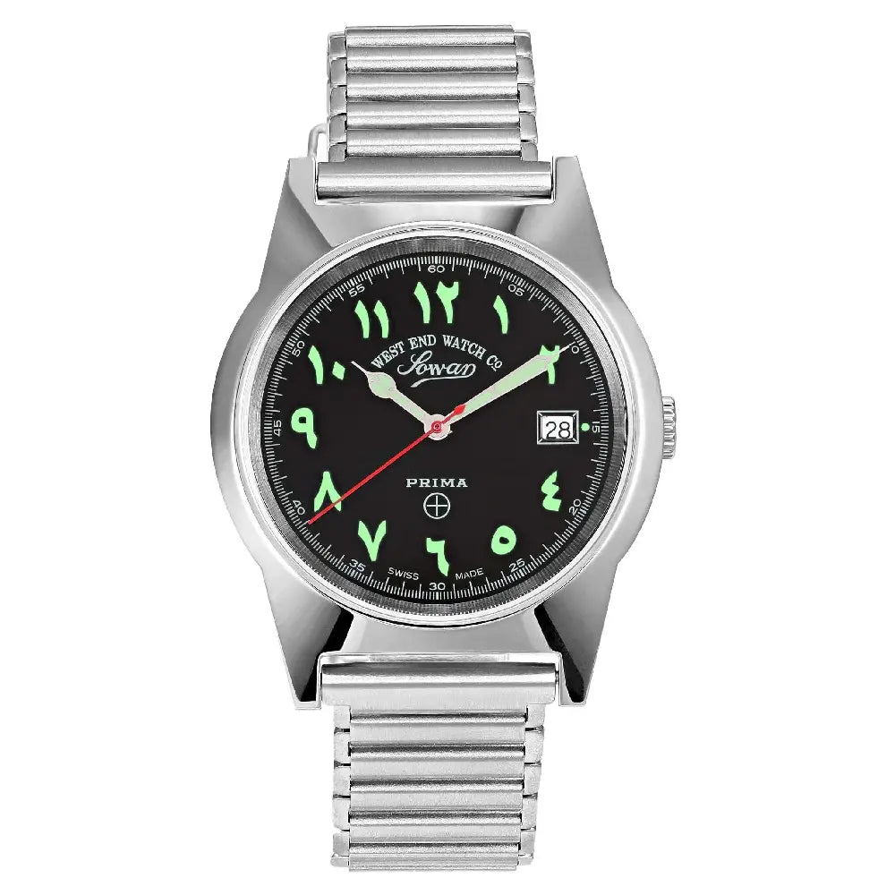 West End Quartz Analog Souq Collection 6841.10.0788R Black Dial 38mm Stainless Steel Unisex Watch