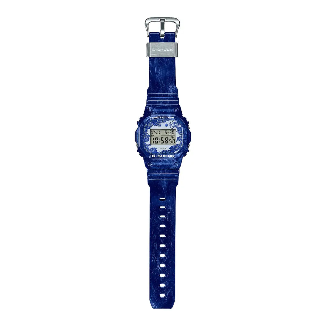 Casio G-Shock DW-5600BWP-2PFS Subcrew Blue Porcelain Limited Edition Blue Dial Unisex