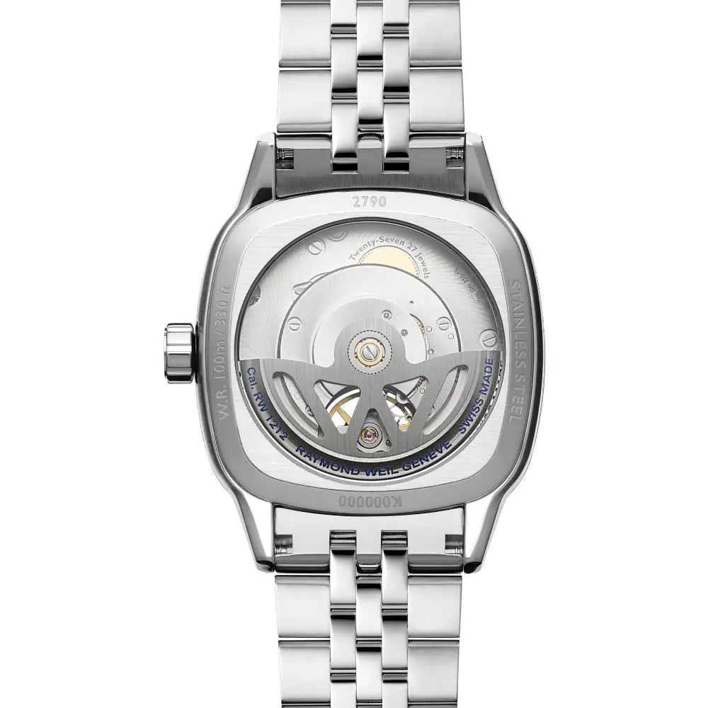 Raymond Weil Freelancer Cushion 2790-ST-50051 stainless steel case
