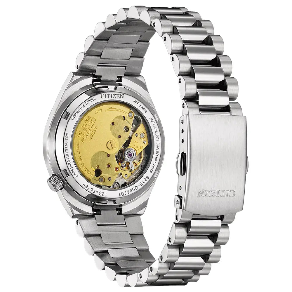 Citizen Tsuyosa NJ0200-50W Automatic Purple Dial Stainless Steel Men's Watch