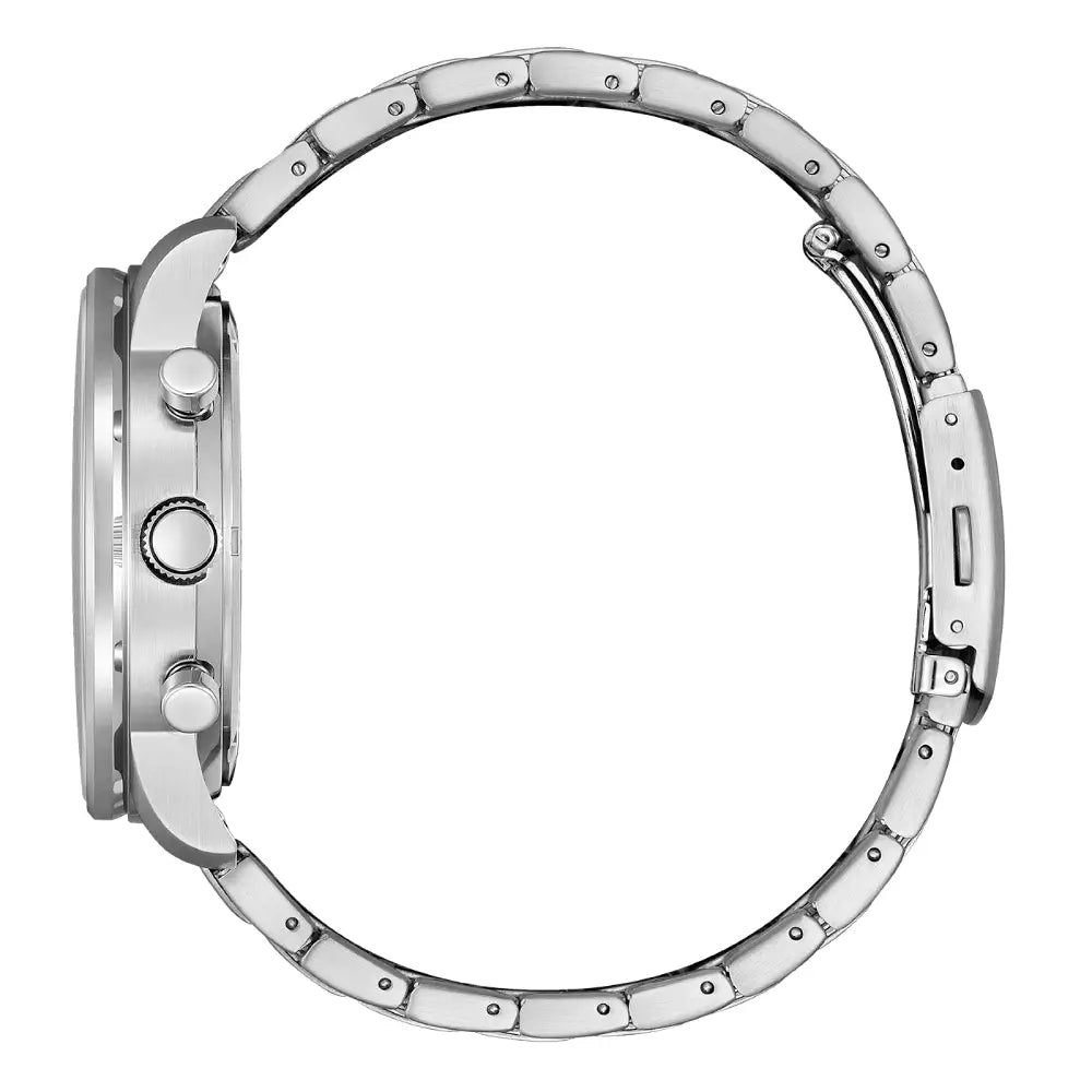 Citizen Eco-Drive CA4500-91X Chronograph Green Dial 44mm Stainless Steel Men's Watch