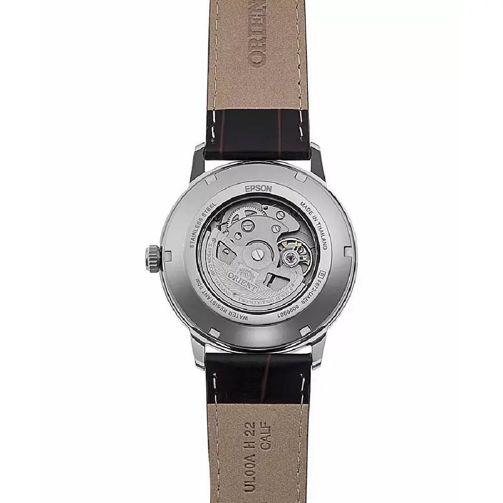 Orient RA-AC0F16S30B transparent caseback automatic movement view