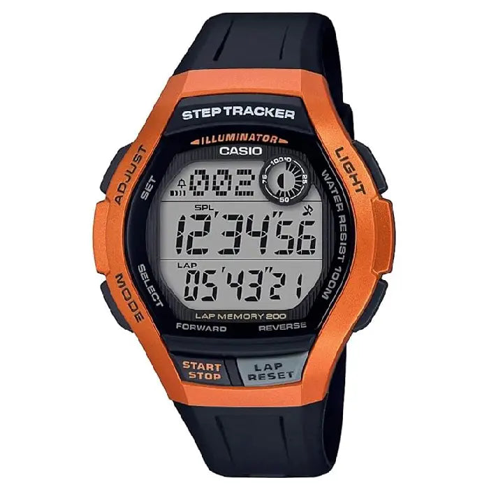 Casio Sports Digital WS-2000H-4AVDF Black Display Dial Resin Strap Men's Watch