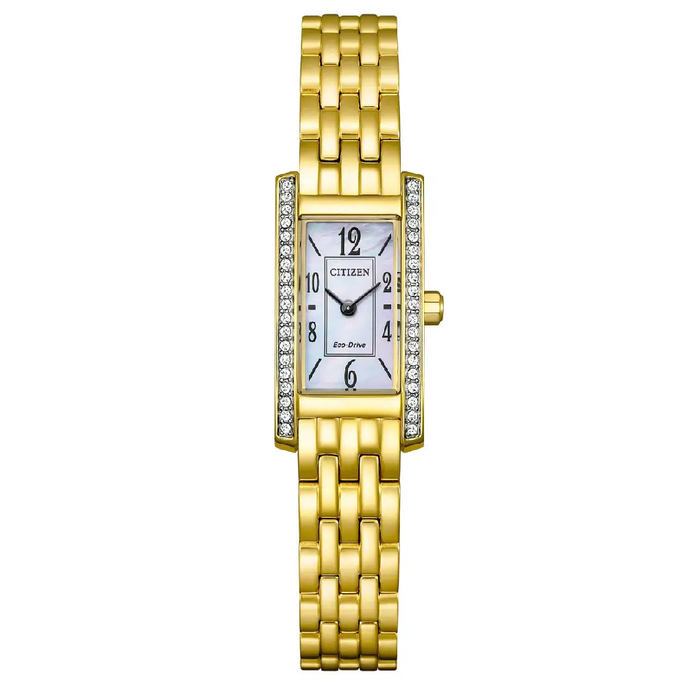 Citizen Eco-Drive L EG7112-59D women's watch mother of pearl dial