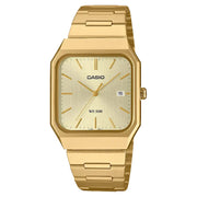 Casio Collection Analog MTP-B185G-9AVDF Gold Dial Stainless Steel Men's Watch