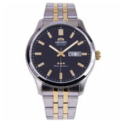 Orient Tristar SAB0B008BB automatic 43mm black dial two-tone stainless steel men’s watch
