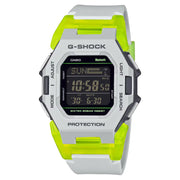 Casio G-Shock GD-B500MW-8DR grey neon yellow digital step tracker men’s watch