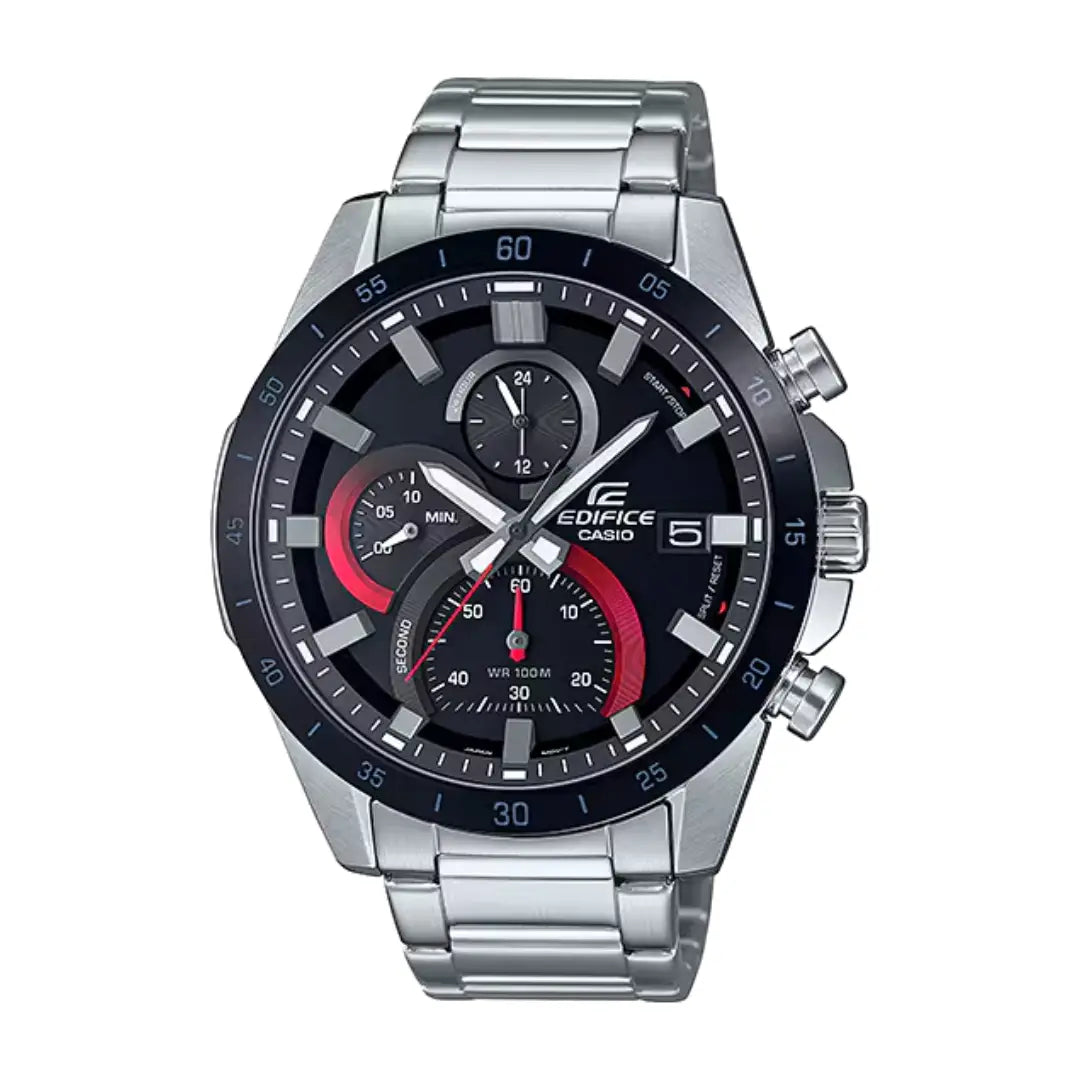 Casio Edifice EFR-571DB-1A1VUDF Black Dial Stainless Steel Men's Watch